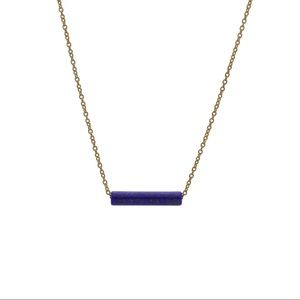 14k Gold-Filled Lapis Lazuli Necklace